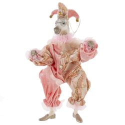 GAEM Игрушка набивная подвес "Лошадь-клоун", L15 W9 H36/24 см