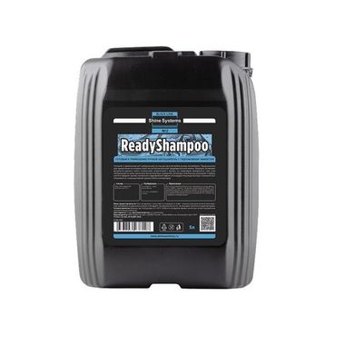 Shine Systems Black Line ReadyShampoo - готовый ручной автошампунь с гидрофобным эффектом, 5 л
