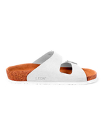 Сандалии женские Леон MED4010 с открытым мыском, белый, 36