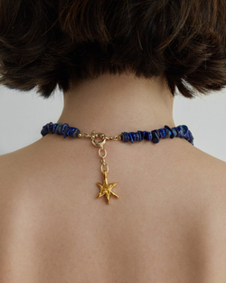 Gunga Колье с лазуритом и звездой