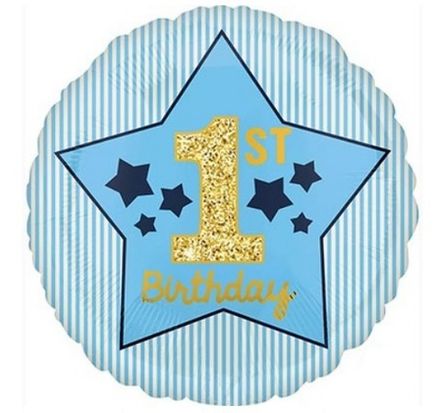 Круг "Первый День Рождения мальчика"