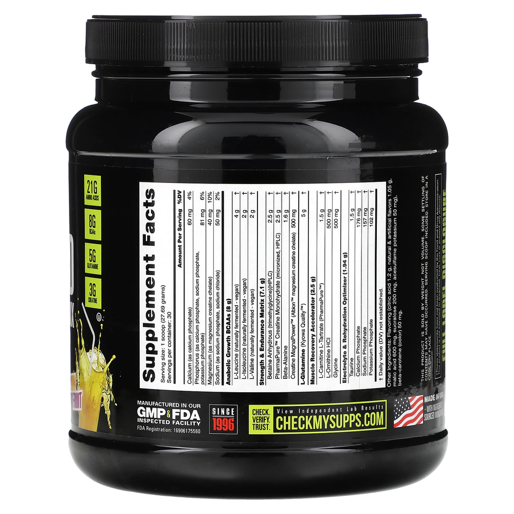 NutraBio, Reload Recovery Matrix, маракуйя, 831 г (1,83 фунта)