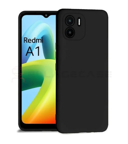 Накладка Xiaomi Redmi A1+/A2+/Poco C51 силикон матовый черный Soft Case Zibelino