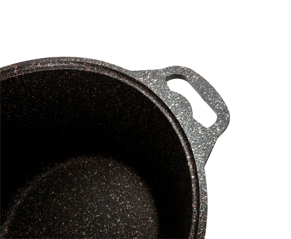 Кастрюля KUKMARA АП Granit ultra (Original) 6л со стеклянной крышкой. арт. кго62а