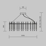 Подвесной светильник Maytoni MOD036PL-18N