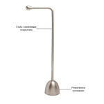 Держатель для туалетной бумаги Heron никель