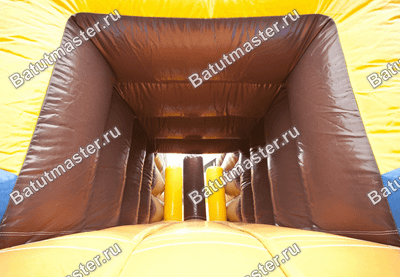 Коммерческий надувной батут "Тоннель пират"