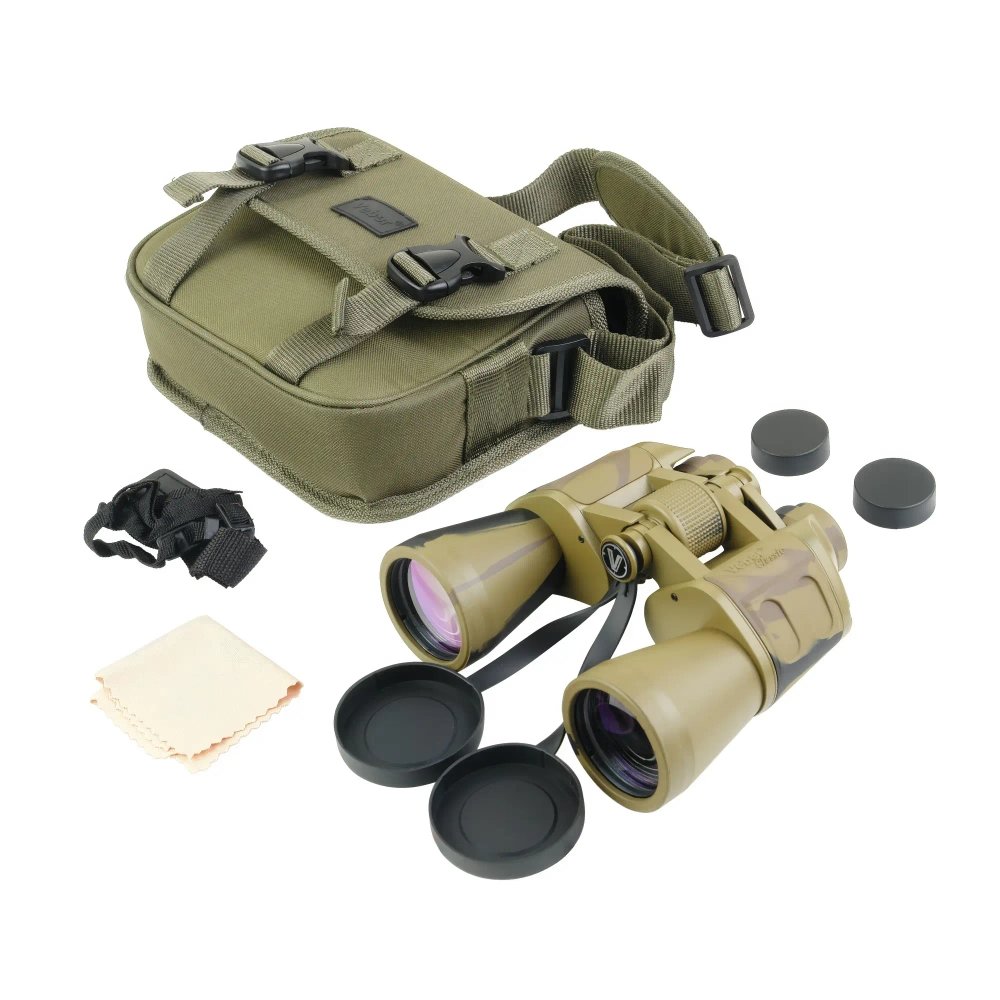 Бинокль Veber Classic БПЦ 16x50 VR камуфляж - комплект с сумкой