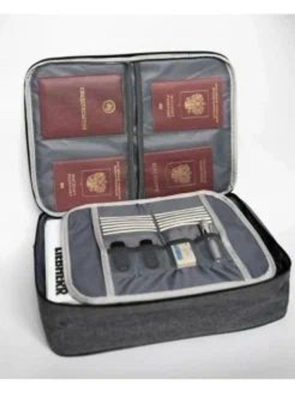 Водонепроницаемый органайзер для документов большой емкости, сумка для хранения, синий