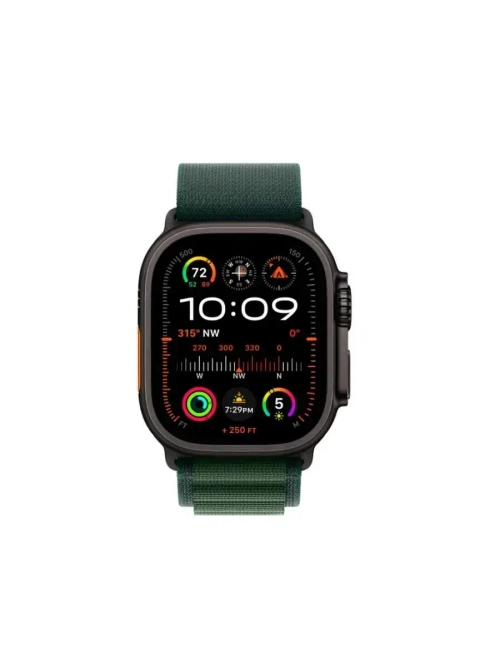 Смарт-часы Ultra 2 49 мм, черный, Alpine зеленый , S