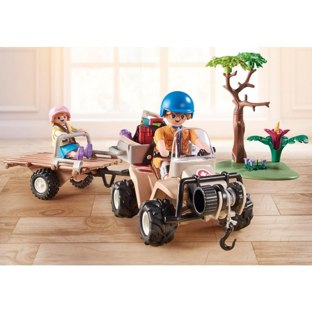 Playmobil - Квадроцикл для спасения животных Wiltopia 71011X