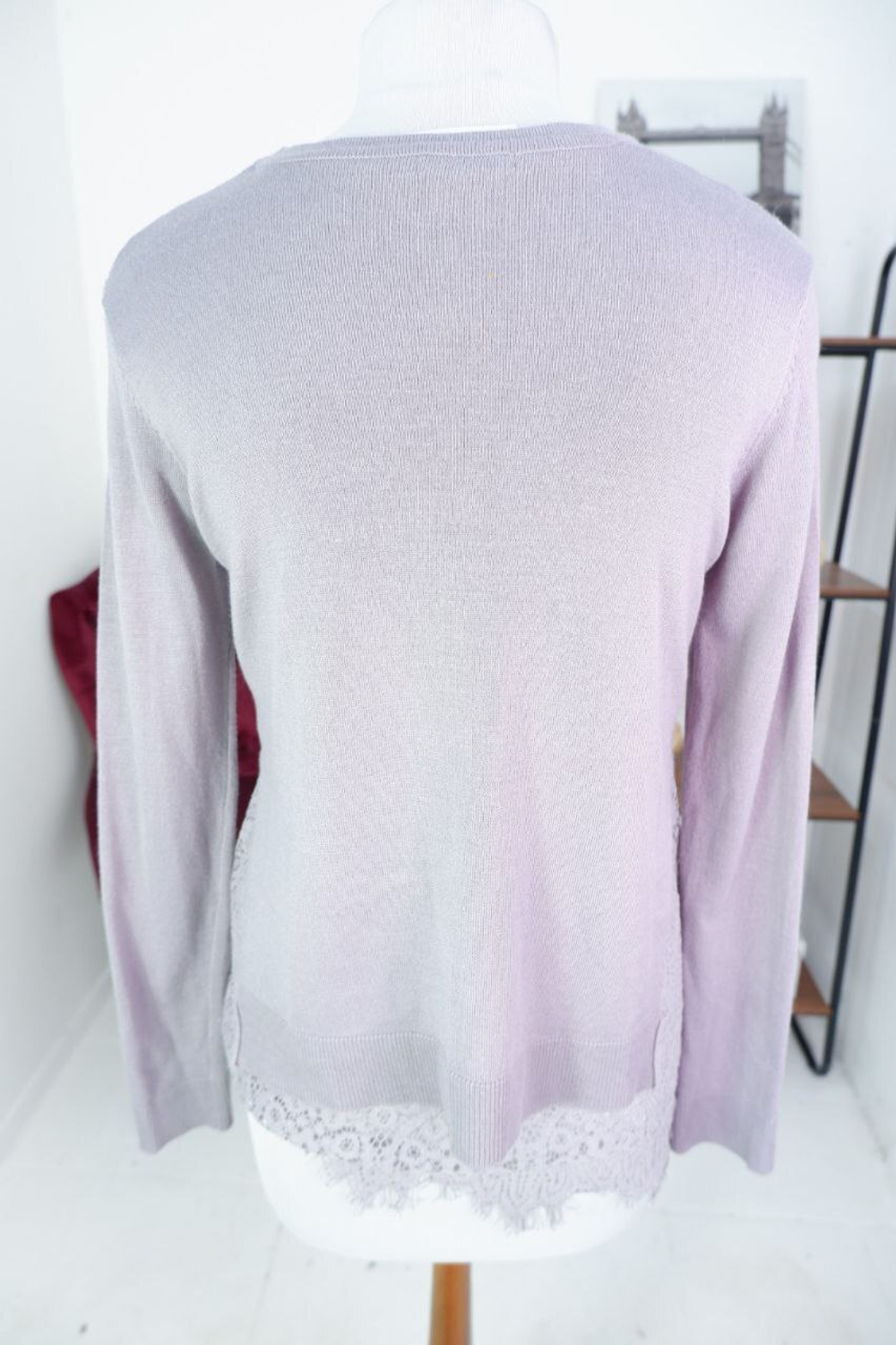 Джемпер INCITY с ажурными вставками 46 размер