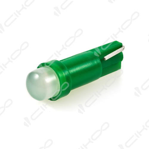 Лампа светодиодная 12V 1,2W без цоколя зеленый 1 SMD (приборная) фарфор Cikoo