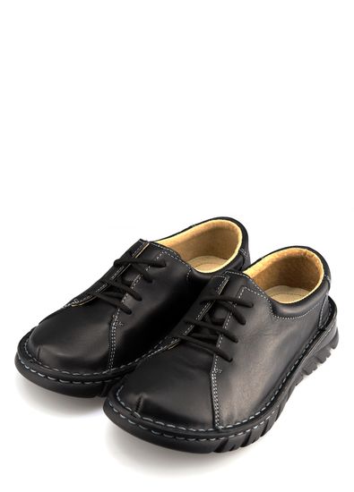 07 | "Golles" | Женские полуботинки (черный)