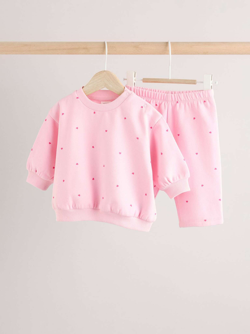 Свитшот и легинсы в комплекте для девочки Next B27-524, Розовый