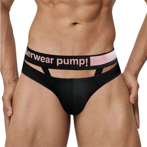 Мужские трусы брифы черные PUMP! MP235-2