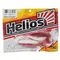 Виброхвост Helios Chubby 9 см Red &amp; White HS-4-003 (набор 5 шт)