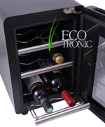 Винный шкаф настольный Ecotronic WCM-06TE (black)
