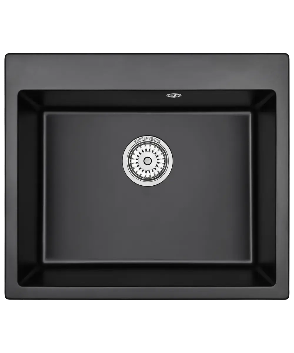 Кухонная мойка Kuppersberg MODENA 60 NL 1B DEEP BLACK фото 