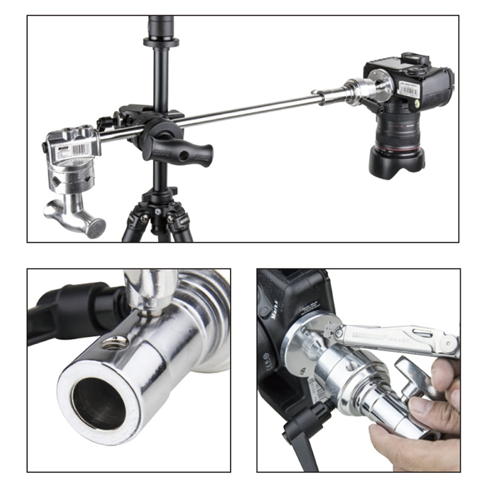 KUPO KCP-414 Super Grip Finger w/Round Camera Plate. Держатель