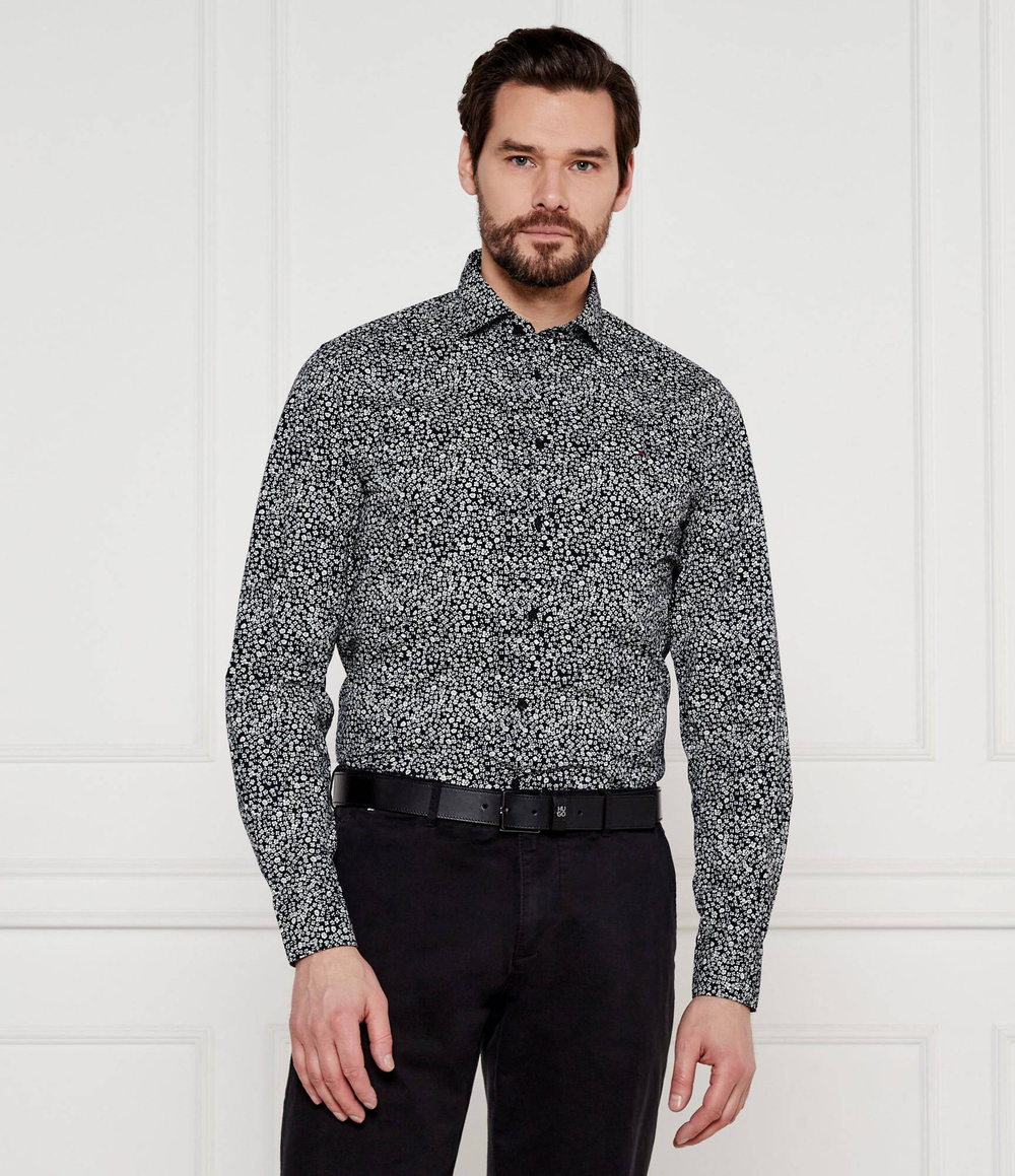 Рубашка FLORAL Tommy Hilfiger - черный(MW0MW38999)