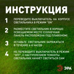 Светильник уличный ЭРА ERAFS012-05 на солнечной батарее настенный с датчиком движения | Садовые фасадные светильники