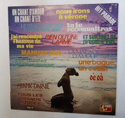 Винтажная виниловая пластинка LP Frank Darvil Et Son Orchestre Tous Les Grands Succ s Vol.5 (France 1973)