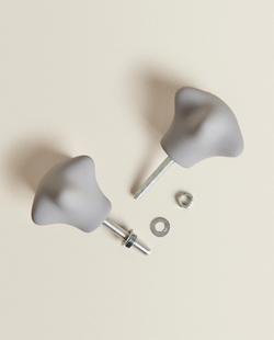 Мебельная ручка Zara Home, 3.6х4х4.2 см, 2 шт., 6631/555