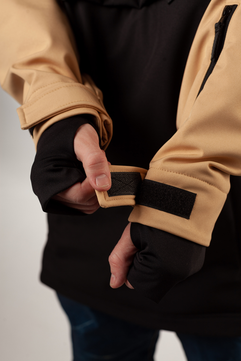 Анорак Goodhoody Windsander (черный,песочный)