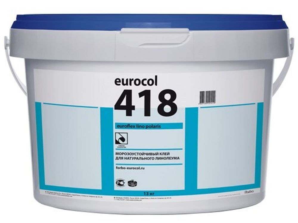Клей для укладки напольных покрытий Forbo 418 Euroflex Lino Polaris 14 кг