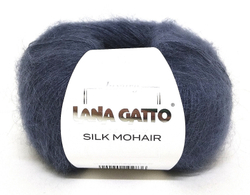 Пряжа Silk Mohair 25г, 212м, 75%кидмохер, 25%шёлк (цена за 1 шт)