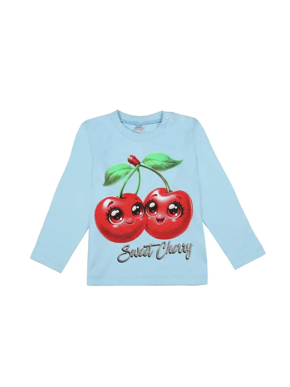 Футболка для садика с длинным рукавом.девочка.1шт