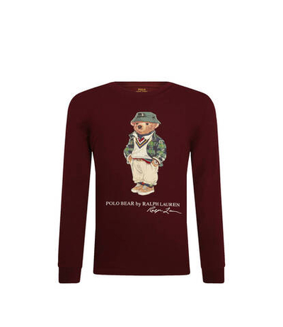 Лонгслив POLO RALPH LAUREN - бордовый(883620)