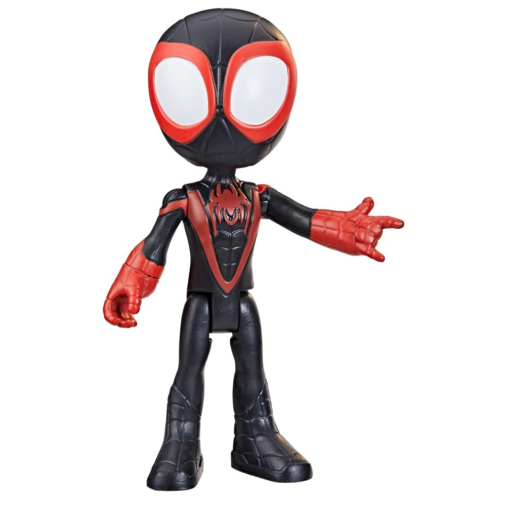 Hasbro Spidey Amazing Friends - Фигурка супергероя Майлза Моралеса Человека-паука 10 см / артикул   F8144 G  / GTIN 5010996147707