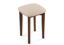 Табурет Кигон темный орех / сливочный раф