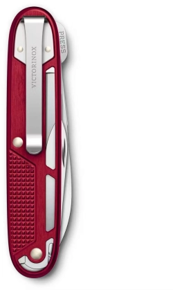 Нож Victorinox Synergy Alox, 93 мм, 9 функций, красный, картонная коробка