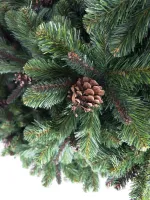 Ель с шишками «Снежная королева зелёная» (Пвх) 240 см / 2.4 м
