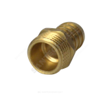 Переходник штуцерный латунь неразъемный для шланга Дн 18х1/2" НР SantechSystems