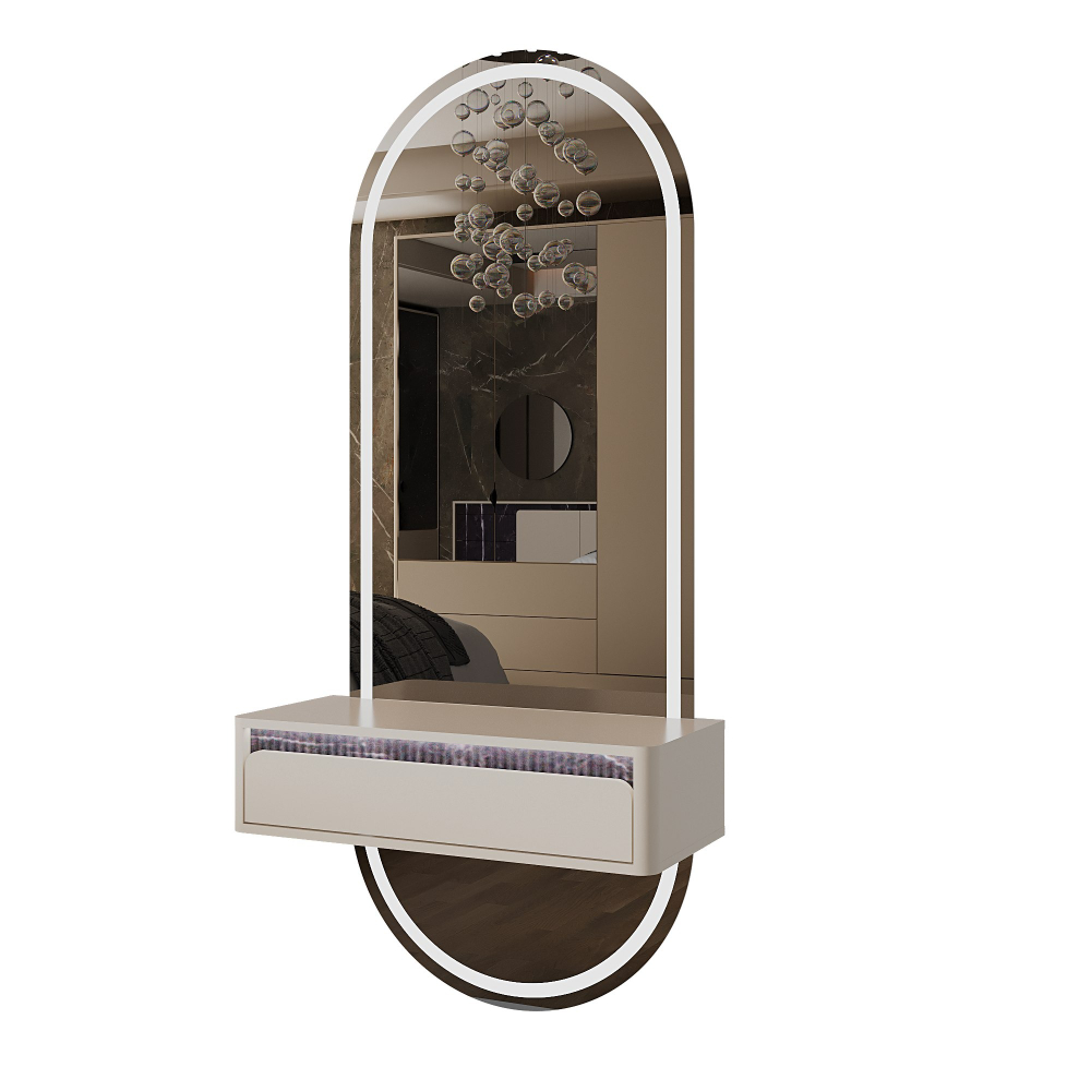 Зеркало с ящиком Калипсо секция №5