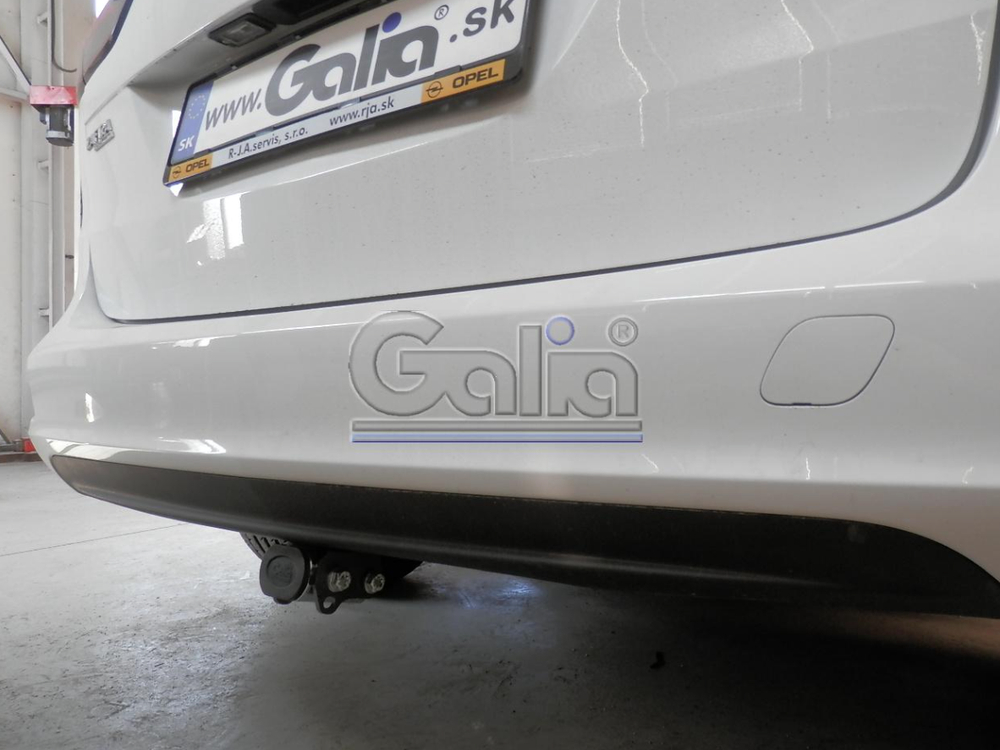 Фаркоп оцинкованный Galia O062C для Opel Zafira Tourer C 2012-(паспорт и сертификат в комплекте)(без электрики)