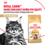 Royal Canin Maine Coon Adult Корм сухой сбалансированный для взрослых кошек породы Мэйн Кун 0,4 кг