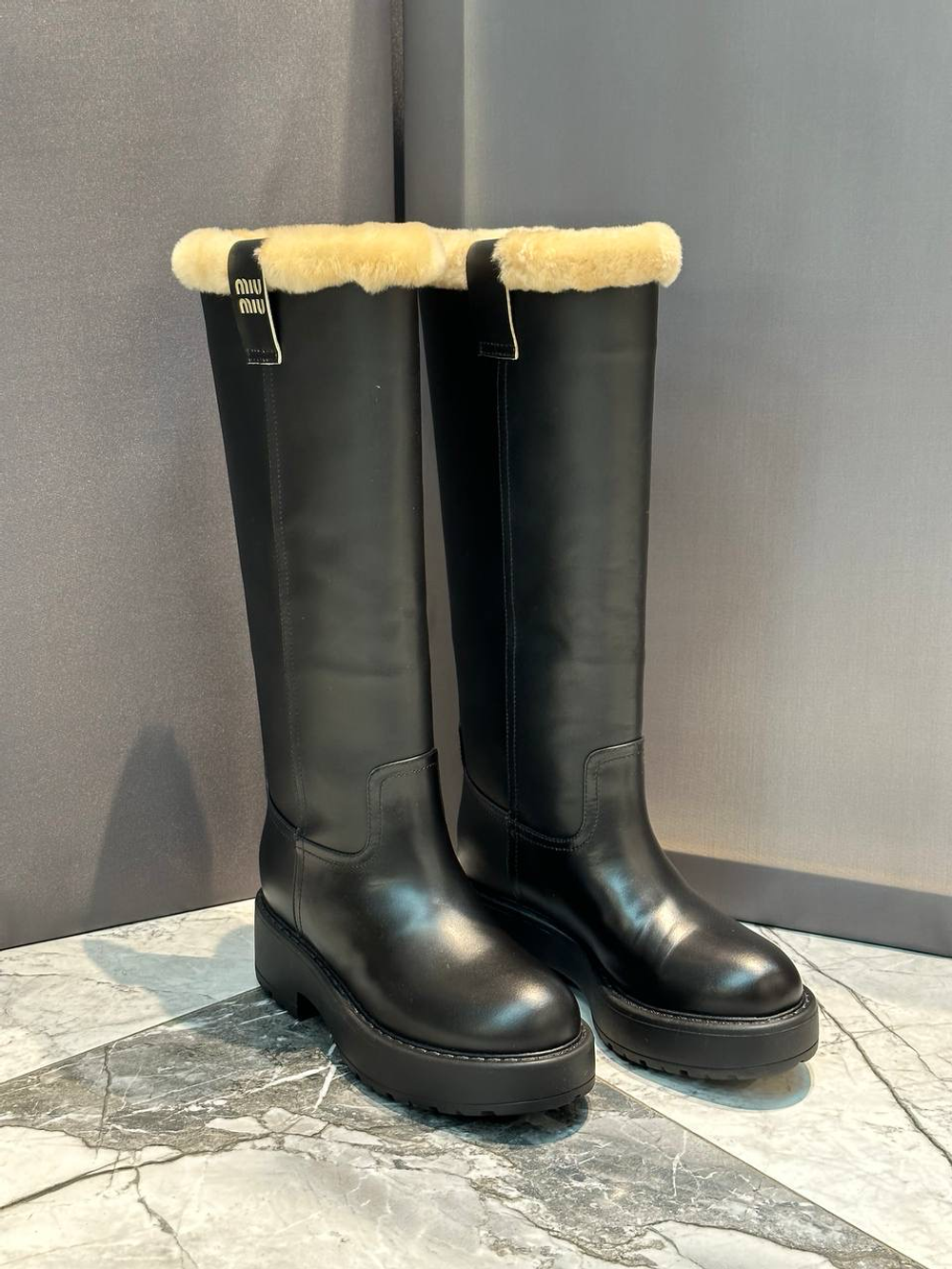 Сапоги Miu Miu