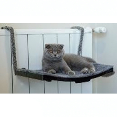 Подвесная лежанка для животных с мягким ковриком