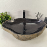 Раковина из речного камня RS-65044 68*48*15 0863