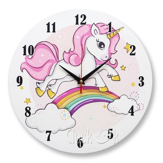 Настенные часы "Единорог"