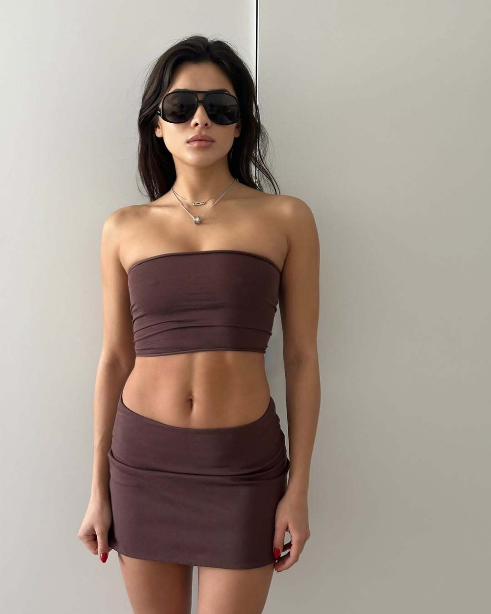 chocolate mini bandeau