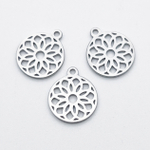 Подвеска Мандала, сталь, размер 12*10 мм, цена за 1 шт