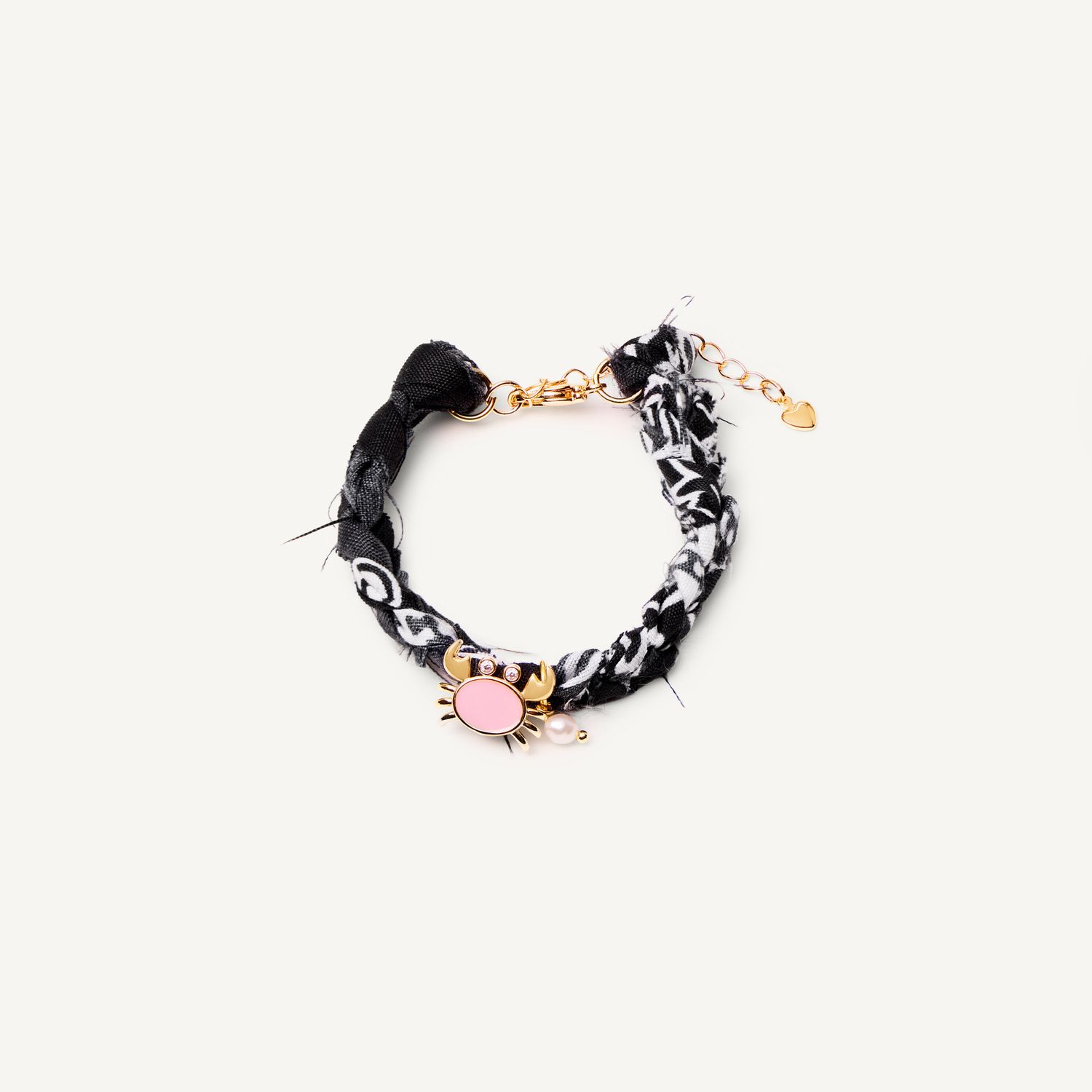 Браслет Braded Bandana Bracelet - Black
