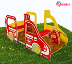 Игровая зона уличная Транспорт из экопластика