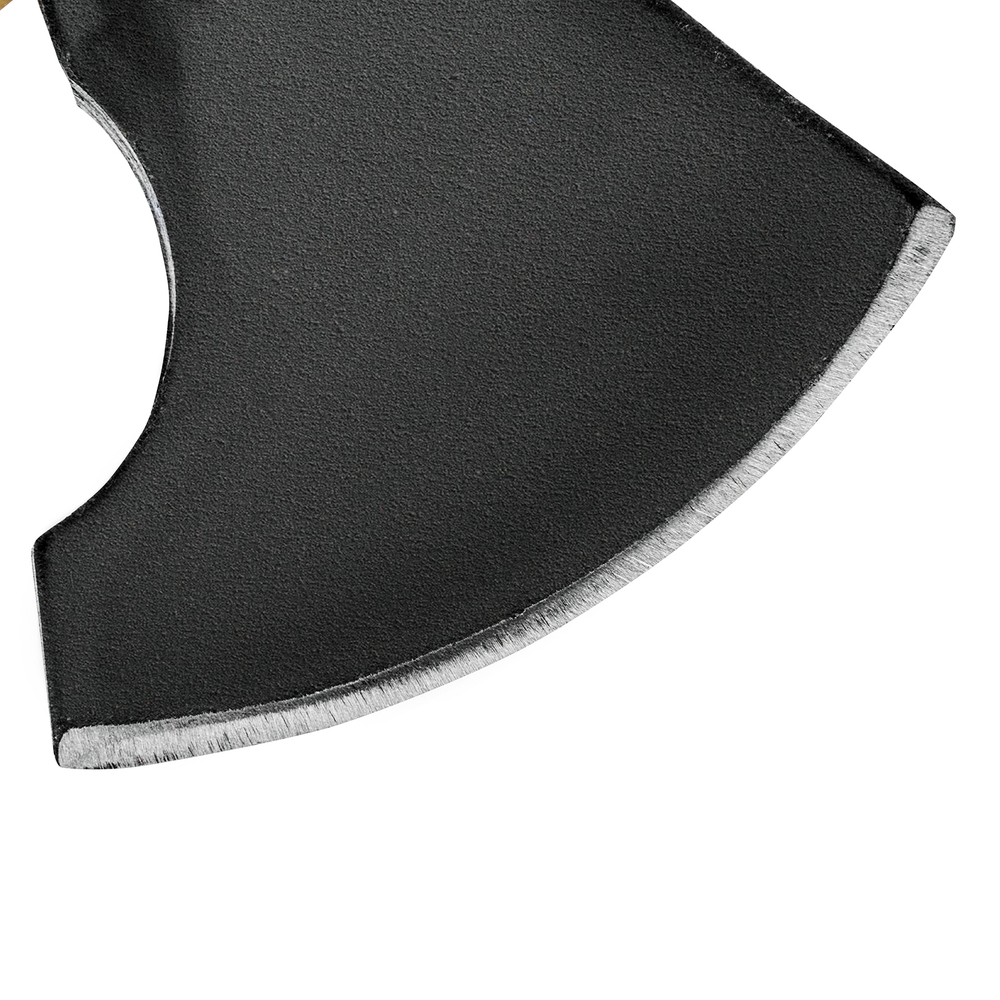 Топор кованый, в сборе, 1200/1550г, деревянное топорище, 500 мм, таежный "Тигр"// Россия